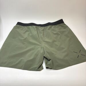 TEN THOUSAND Olive Green Black The Interval Workout Shorts Mens Size 2XL /XXL